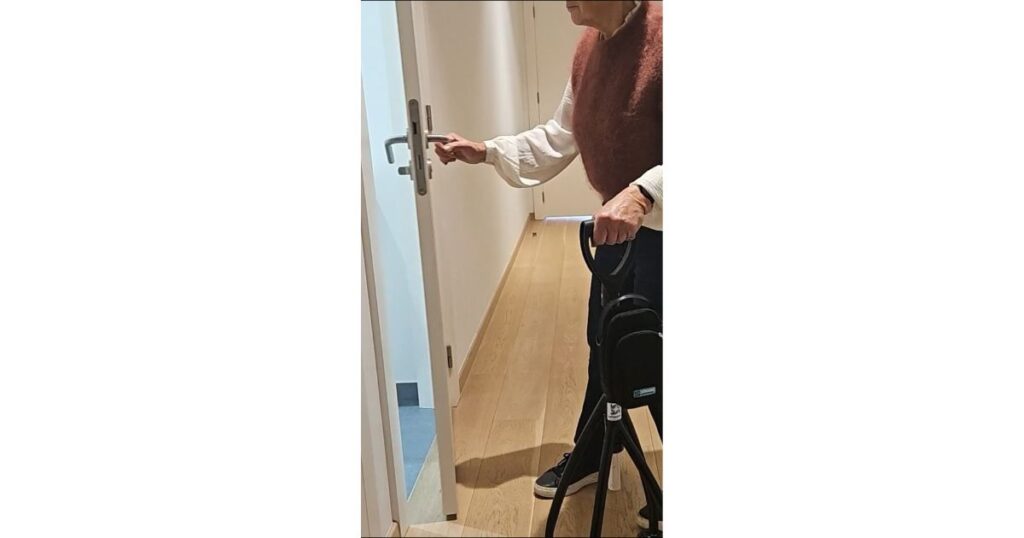 Toilet and Walker: The Wheeleo® Solution
